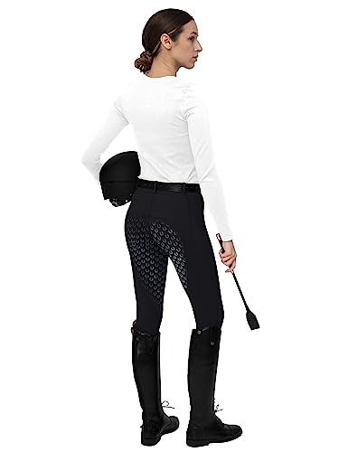 FitsT4 Women's Full Seat Riding Tights Active Silicon Grip Horse Riding  Tights Equestrian Breeches, Black, X-Small : : Clothing &  Accessories